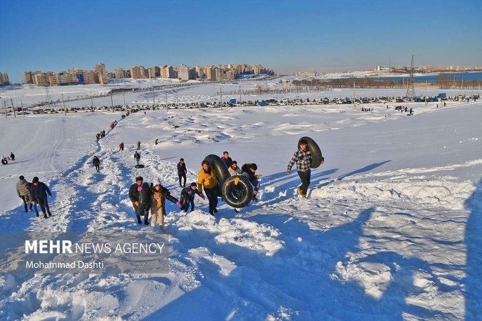 تیوپ سواری در اردبیل