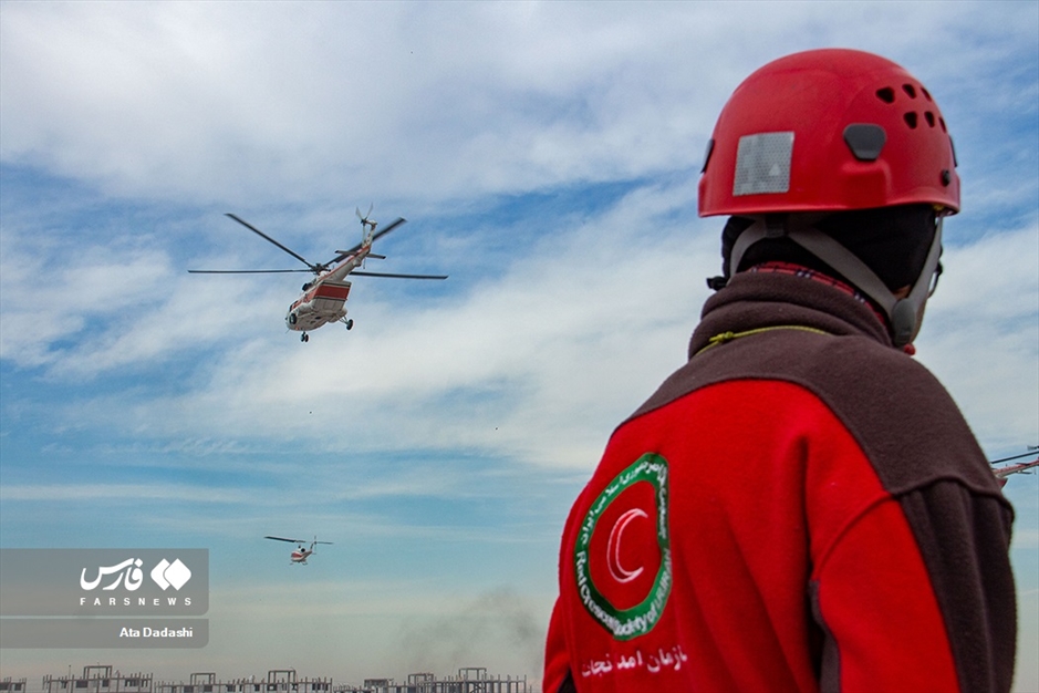 بزرگترین مانور امداد و نجات در تبریز
