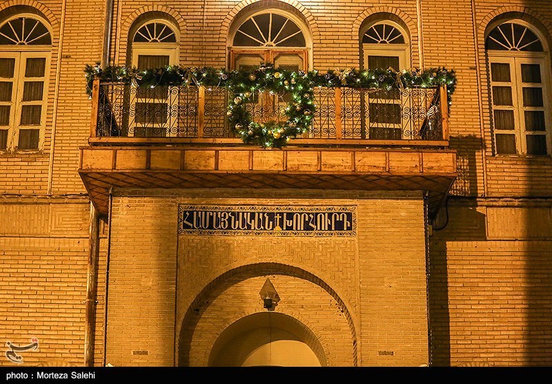 حال و هوای کلیسای وانک در آستانه سال نو میلادی