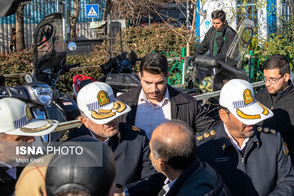 طرح برخورد پلیس راهور با موتور سواران متخلف