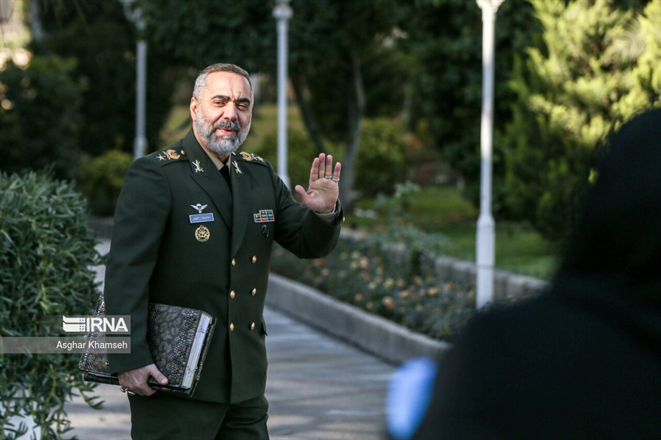 اعضای هیأت دولت در جمع خبرنگاران- ۶ دی ۱۴۰۲