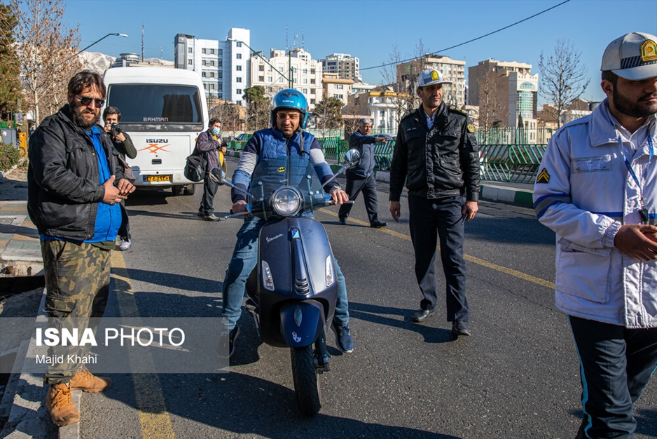 طرح برخورد پلیس راهور با موتور سواران متخلف