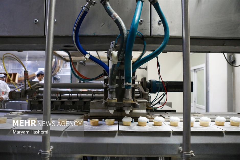 تولید لبنیات در کارخانه لبنی
