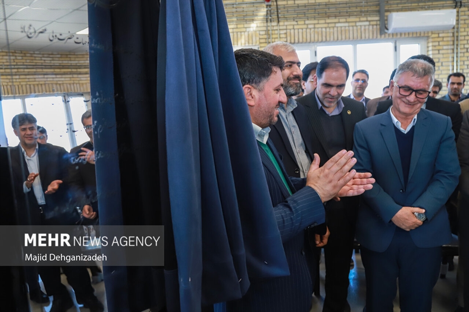 افتتاح نیروگاه ۱۰ مگاواتی «ساغند» اردکان