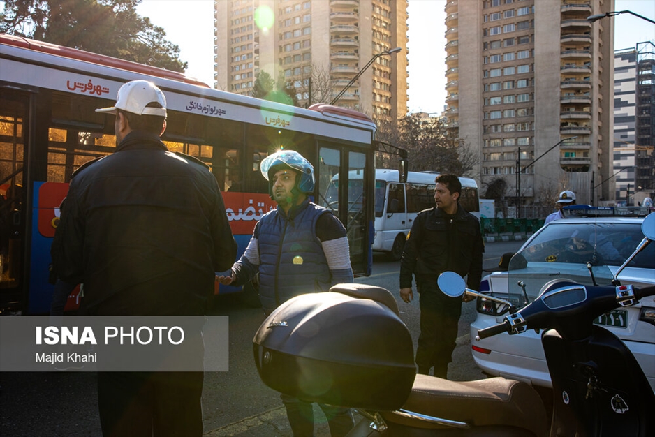 طرح برخورد پلیس راهور با موتور سواران متخلف