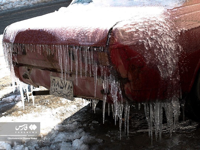 «یخ لوله» یا قندیل