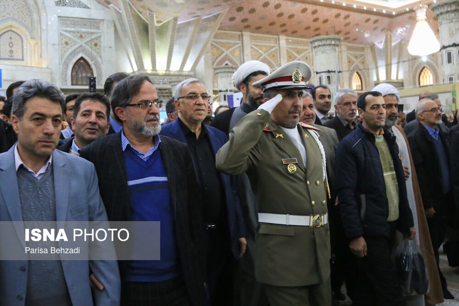 مراسم تجدید میثاق دانشگاهیان با امام راحل