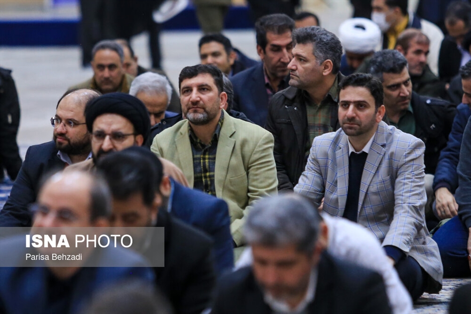 مراسم تجدید میثاق دانشگاهیان با امام راحل