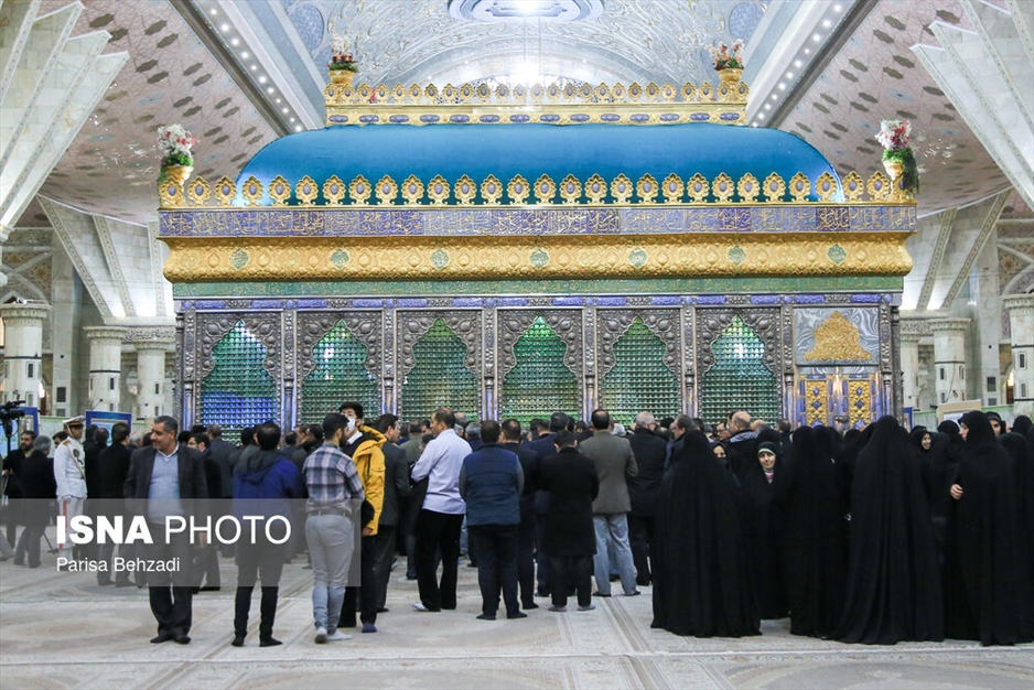 مراسم تجدید میثاق دانشگاهیان با امام راحل