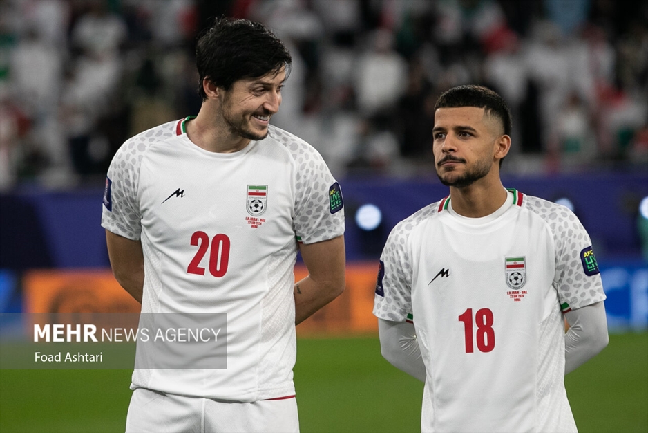 دیدار تیم‌های ایران و امارات