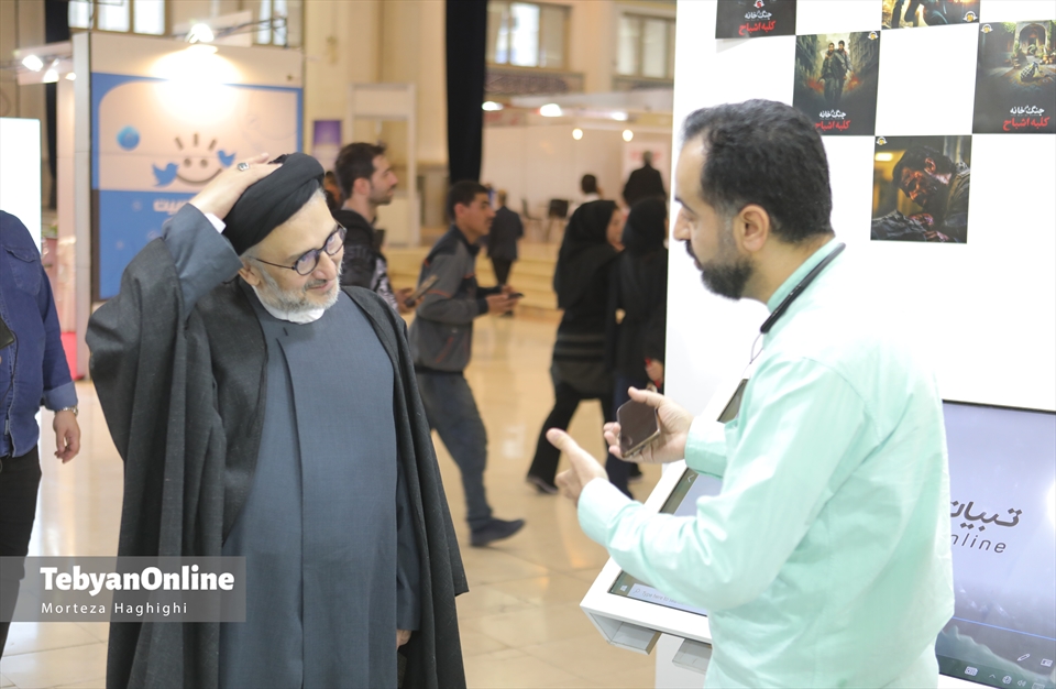 حضور تبیان در نمایشگاه رسانه‌های ایران