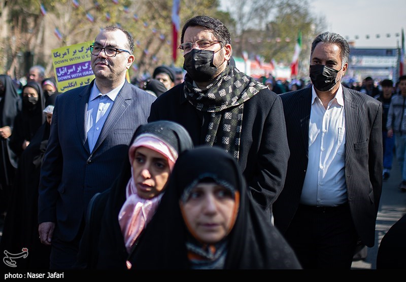 حضور شخصیت‌ها و مسئولین در راهپیمایی ۲۲ بهمن