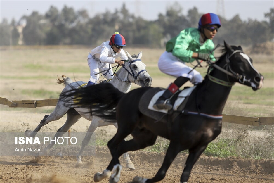 هفته اول مسابقات کورس اسبدوانی کشور در اهواز