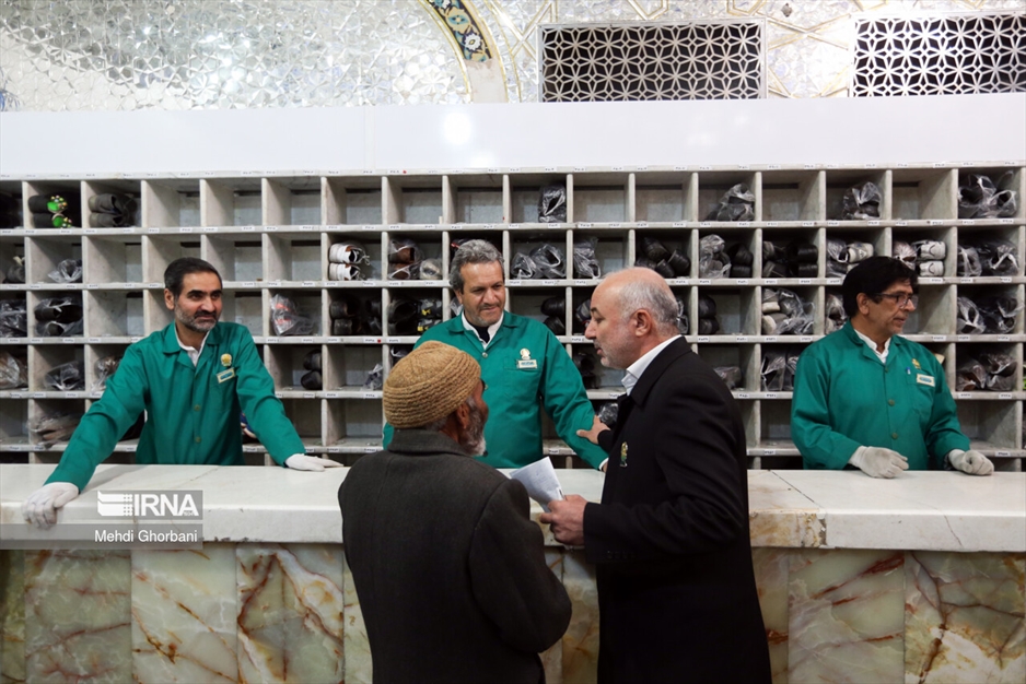 حرم رضوی در شب میلاد امام جواد علیه‌السلام