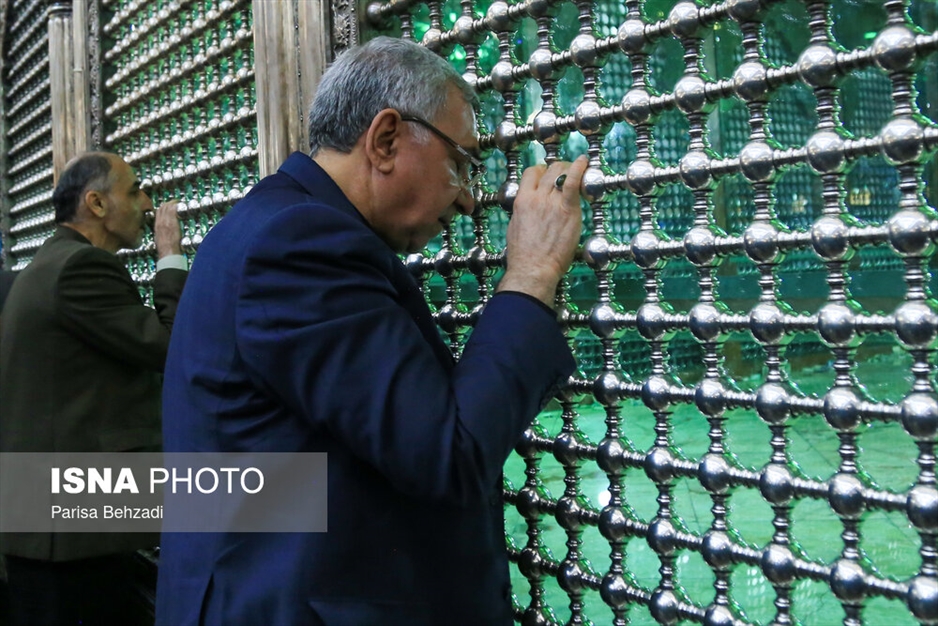 مراسم تجدید میثاق دانشگاهیان با امام راحل