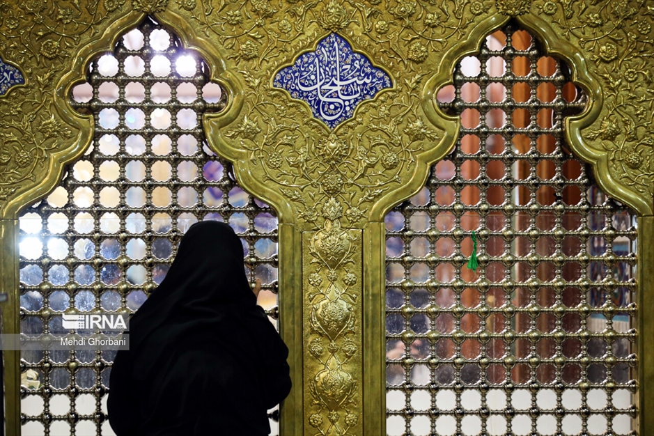 حرم رضوی در شب میلاد امام جواد علیه‌السلام