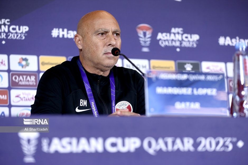 نشست خبری سرمربیان تیم های ملی ایران و قطر