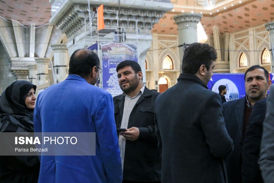 مراسم تجدید میثاق دانشگاهیان با امام راحل