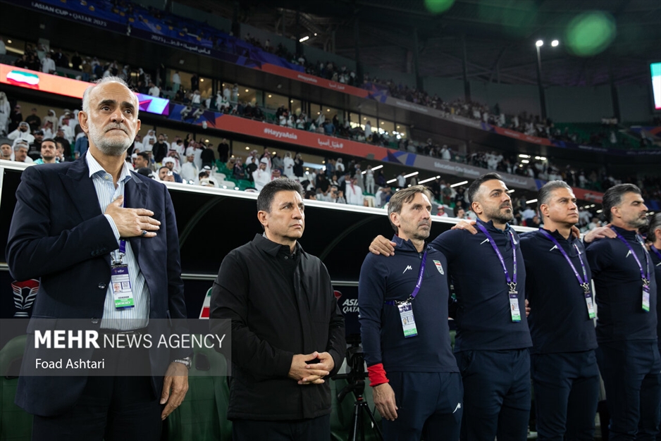 دیدار تیم‌های ایران و امارات