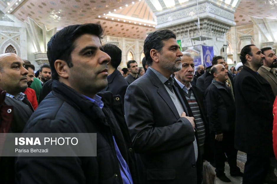 مراسم تجدید میثاق دانشگاهیان با امام راحل