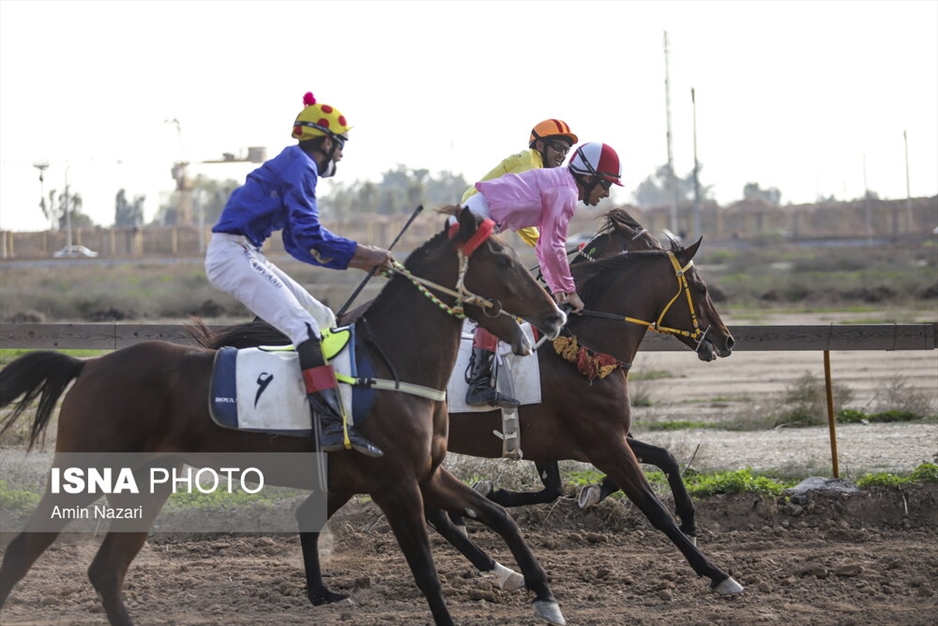 هفته اول مسابقات کورس اسبدوانی کشور در اهواز