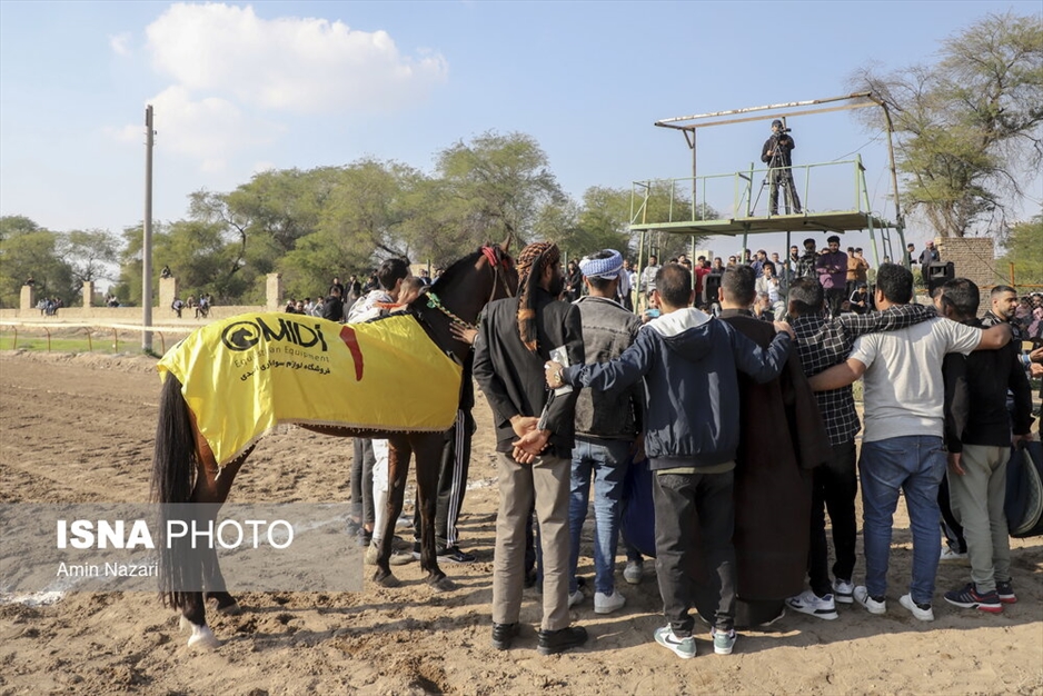 هفته اول مسابقات کورس اسبدوانی کشور در اهواز