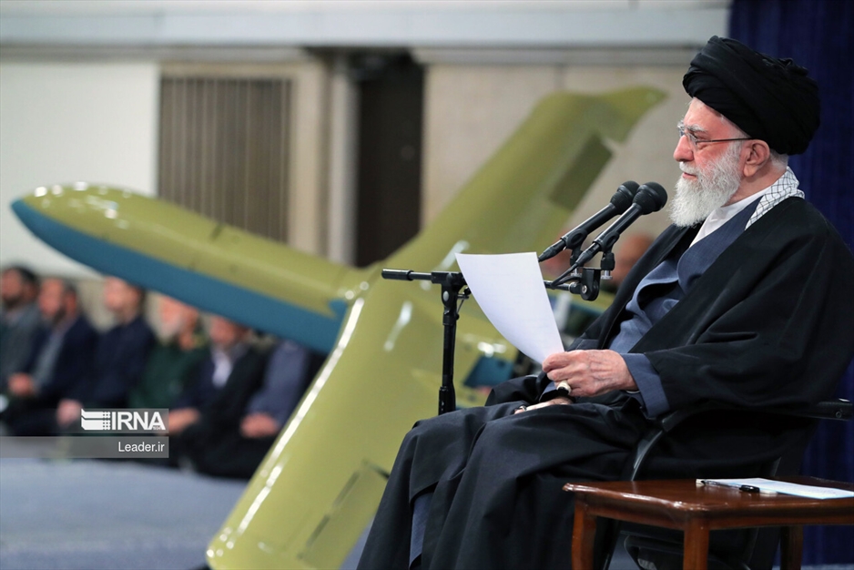 دیدار جمعی از فرماندهان نیروی هوایی ارتش با رهبر انقلاب