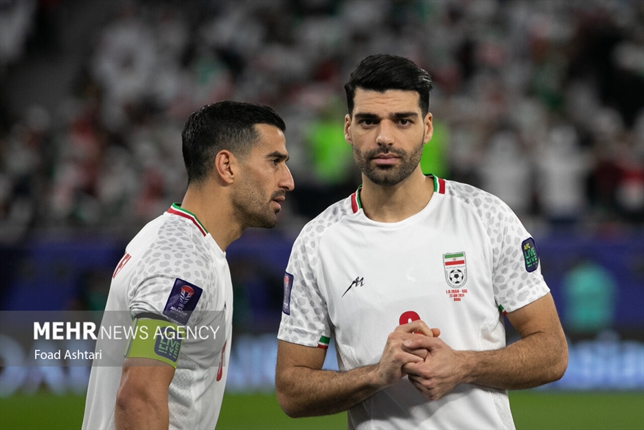 دیدار تیم‌های ایران و امارات