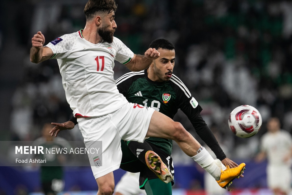 دیدار تیم‌های ایران و امارات