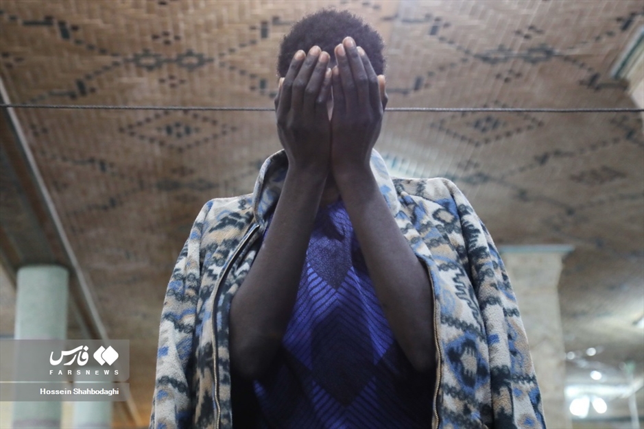 اعتکاف طلاب غیر ایرانی در قم