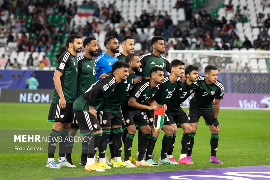 دیدار تیم‌های ایران و امارات