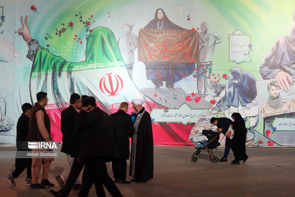 حرم رضوی در شب میلاد امام جواد علیه‌السلام