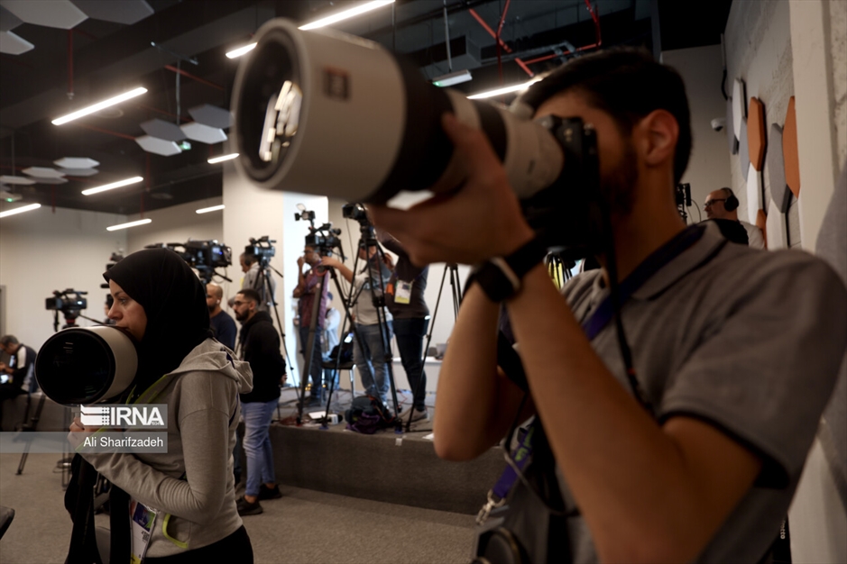 نشست خبری سرمربیان تیم های ملی ایران و قطر