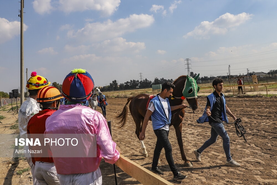 هفته اول مسابقات کورس اسبدوانی کشور در اهواز