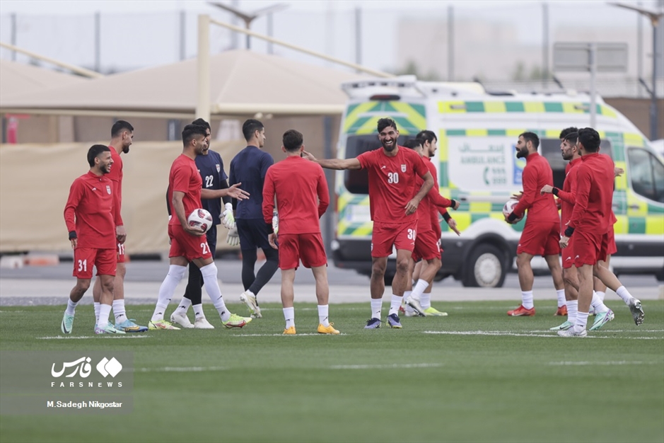 آخرین تمرین تیم ملی پیش از دیدار با ژاپن