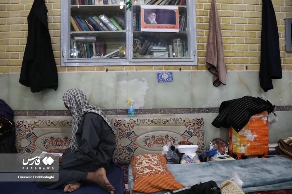 اعتکاف طلاب غیر ایرانی در قم