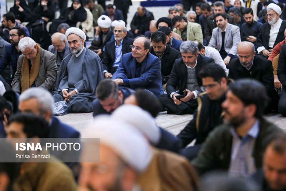 مراسم تجدید میثاق دانشگاهیان با امام راحل