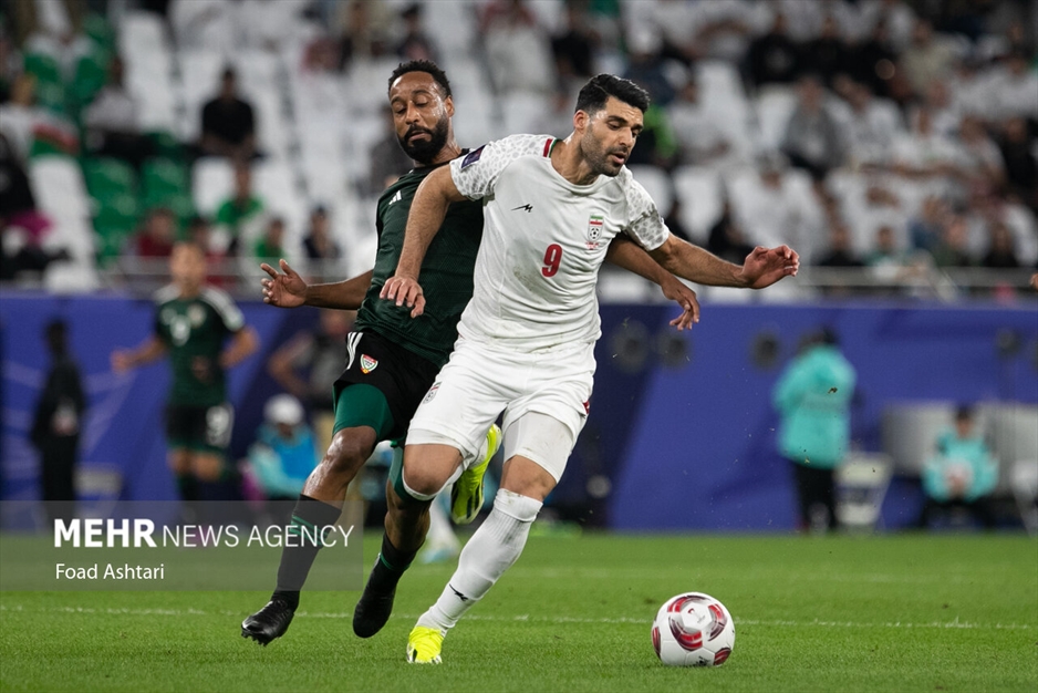 دیدار تیم‌های ایران و امارات