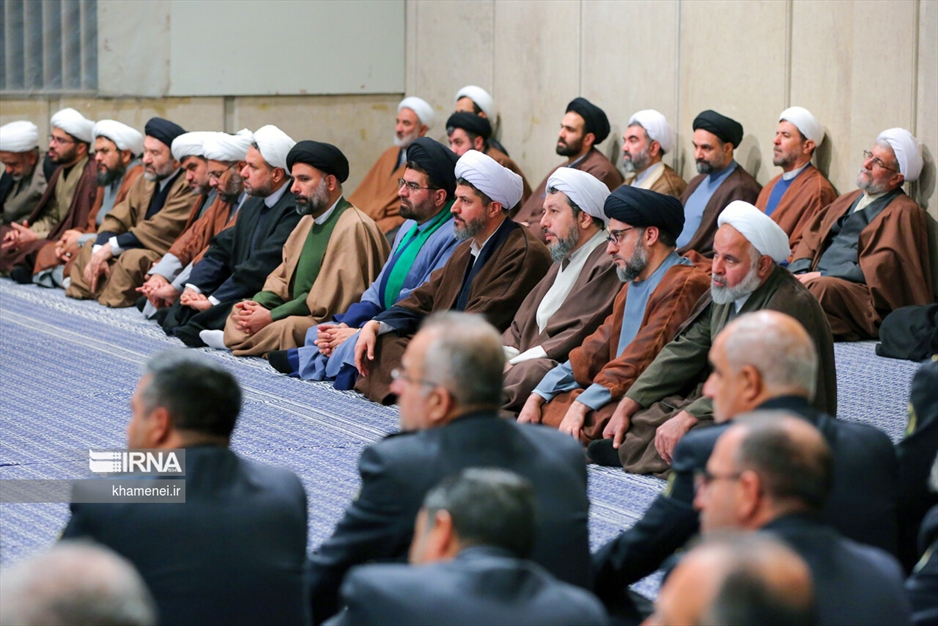 دیدار جمعی از فرماندهان نیروی هوایی ارتش با رهبر انقلاب