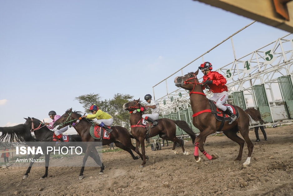 هفته اول مسابقات کورس اسبدوانی کشور در اهواز