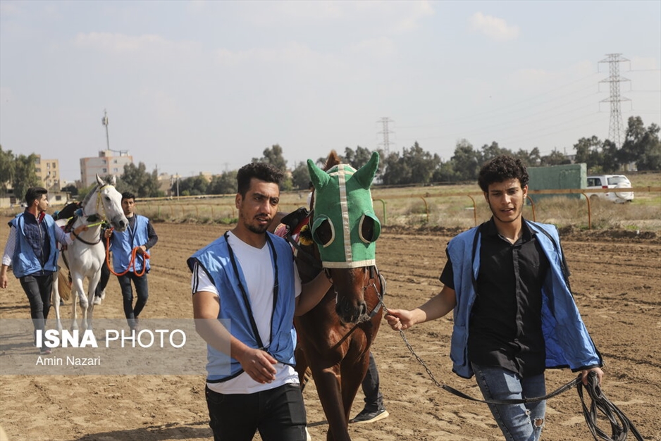 هفته اول مسابقات کورس اسبدوانی کشور در اهواز