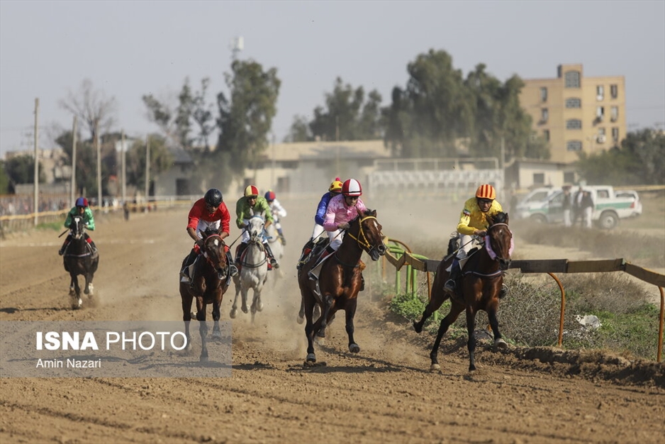 هفته اول مسابقات کورس اسبدوانی کشور در اهواز
