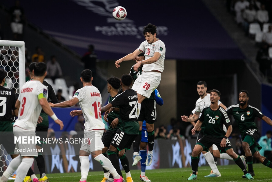 دیدار تیم‌های ایران و امارات
