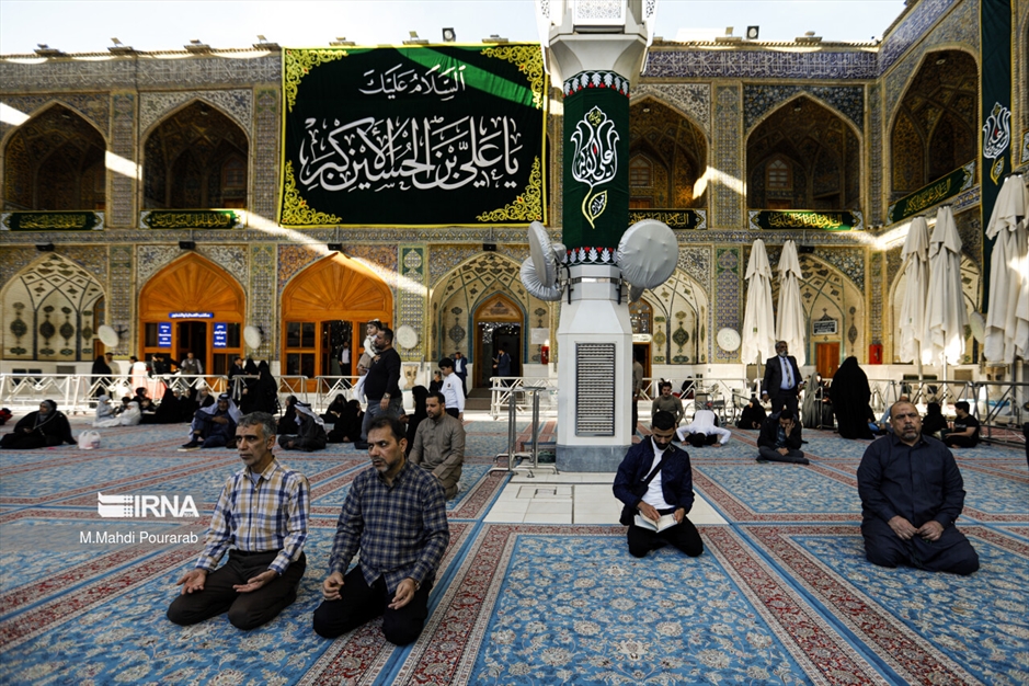 حرم امام علی(علیه‌السلام) در آستانه اعیاد شعبانیه