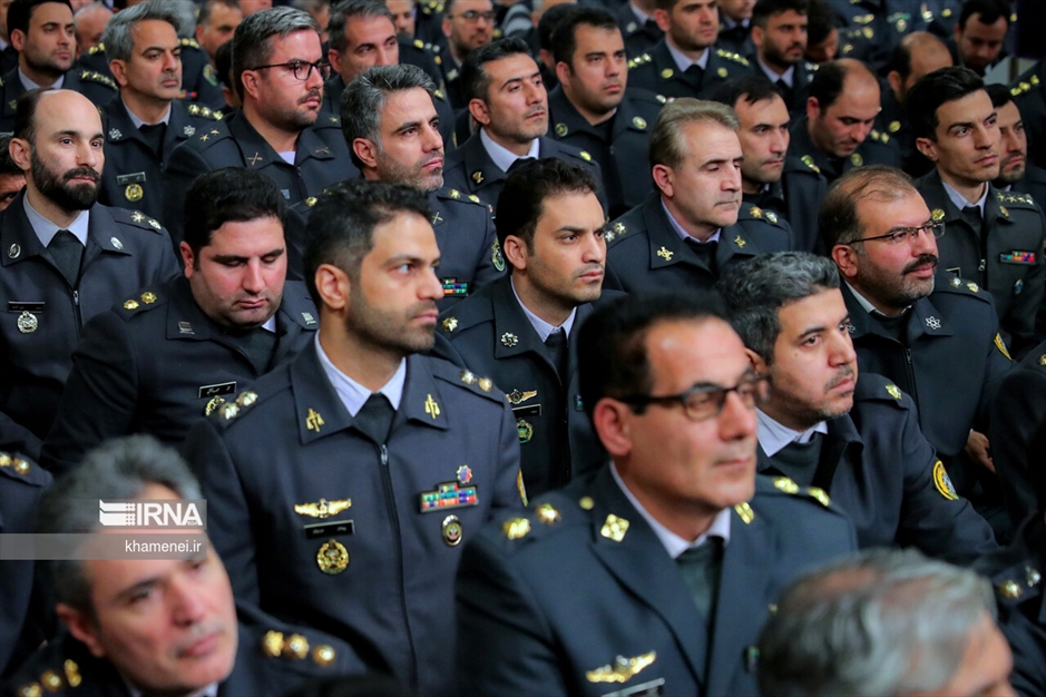 دیدار جمعی از فرماندهان نیروی هوایی ارتش با رهبر انقلاب