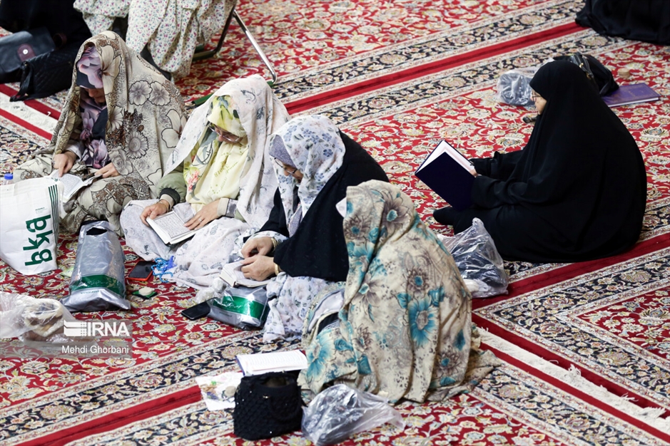 حرم رضوی در شب میلاد امام جواد علیه‌السلام