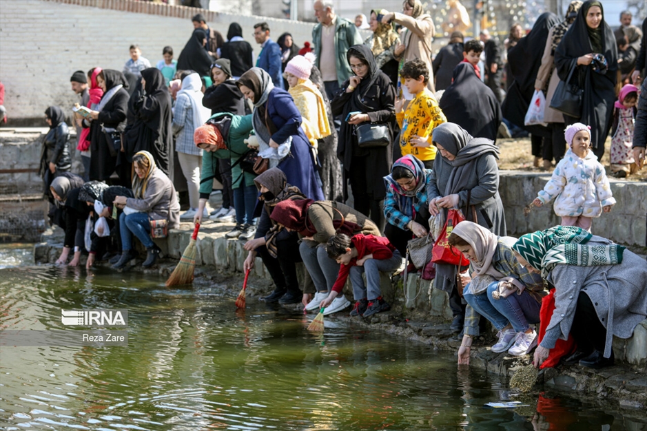 مراسم «نواوستی» در اردبیل