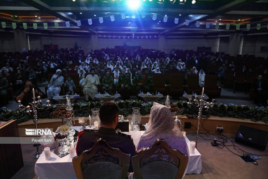 مراسم ازدواج دانشجویان دانشگاه افسری امام علی علیه‌السلام