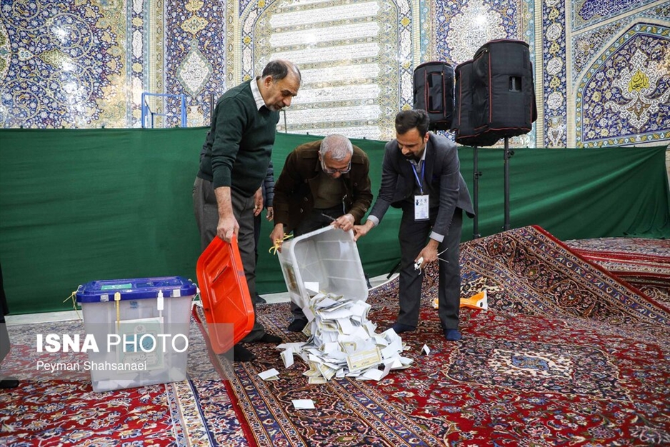 شمارش آرا در اصفهان