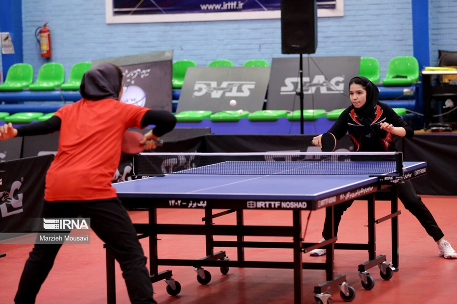 مرحله نهایی لیگ تنیس روی میز بانوان